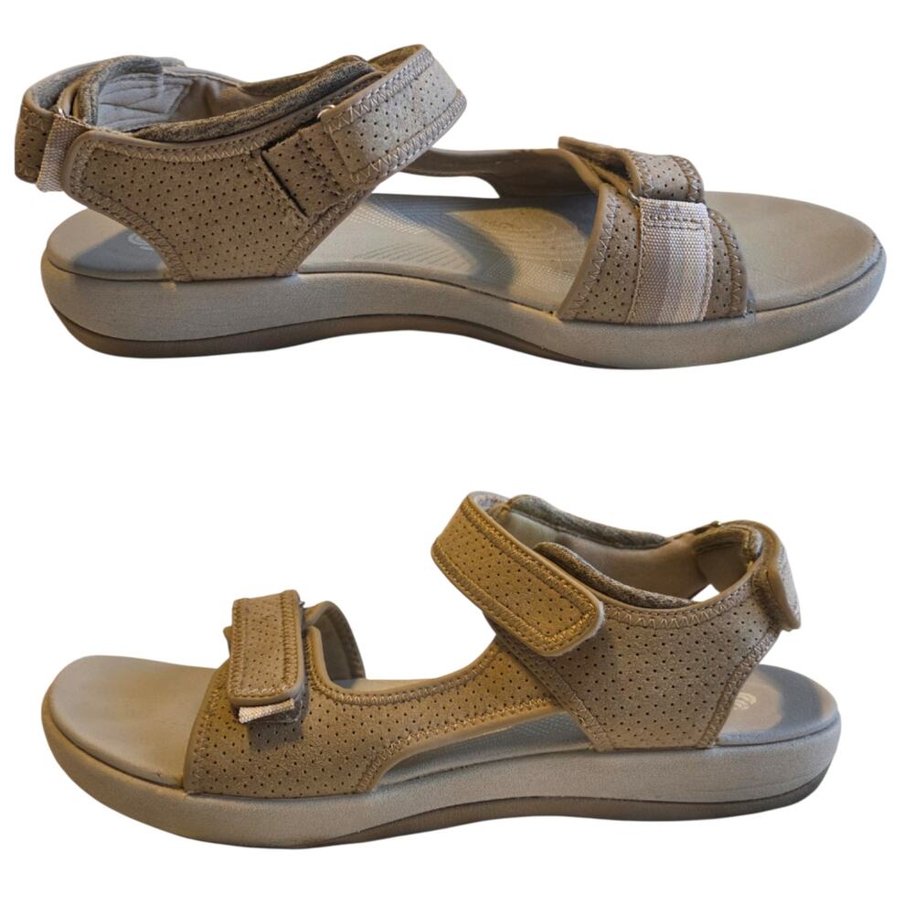 Clarks Sport Sandals Cloudsteppers Brizo Sammie Women's Walking Comfort sz 10 - Picture 6 of 9